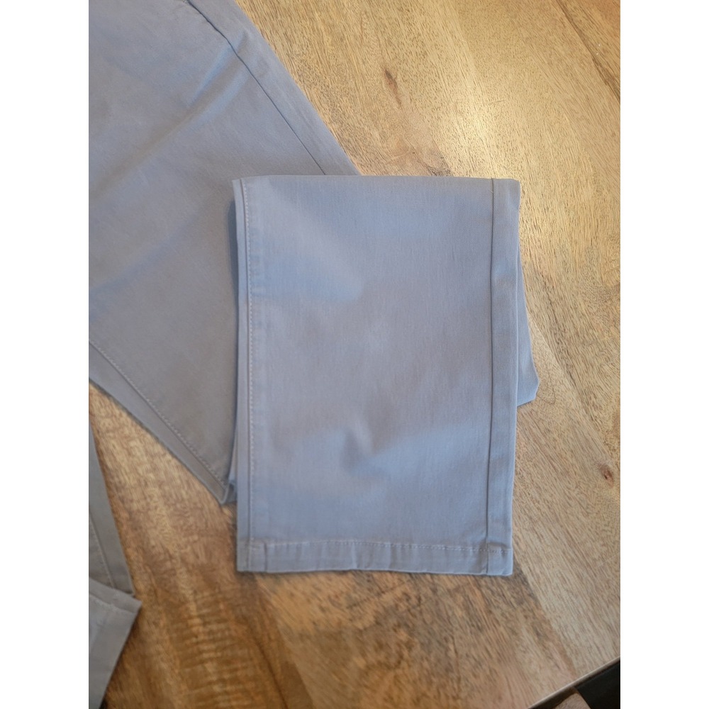 Flag & Anthem Mens Chinos 30/34 Nashville Straight Fit Gray Premium *NEW W/ TAGS - Picture 3 of 5